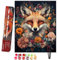 Bougimal Peinture par Numero Adulte Animal, Sans Cadre inclure Pinceaux et Acryliques Peintures - 40x50 cm, Renard