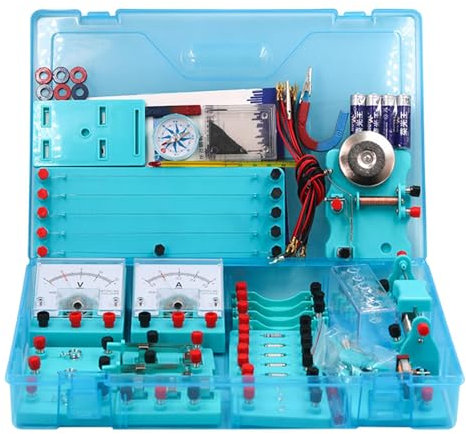 Luwecf Elektrizitäts-Experimentierset, Physik-Experimentierset, Heimwerkerbedarf, Wissenschaftslabor, Physik, naturwissenschaftliches Lernset als