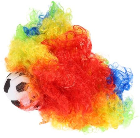 TOPPERFUN Afro-perücke Perücken Party-perücken Bezauberndes Kunsthaar Lustige Kunsthaar Für Maskeraden Für Urlaub