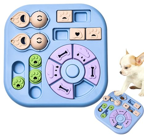 Dispensador De Para Perros Alimentación Interactiva Antideslizante | Dispensador Interactivo De Premios Para Perro Para Cachorros, , Perros Pequeños y Medianos, Estimulación Mental,