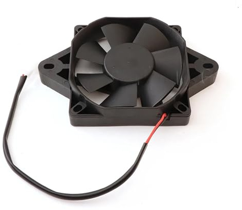 Ensemble ventilateur Ventilateur de radiateur électrique 12 V pour moto, refroidisseur d'huile et radiateur d'eau, compatible avec les modèles 200 cc, 250 cc et 300 cc.