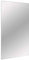 Maison & White Frameless Rectangle Mirror - 450mm x 300mm | Hanging Bathroom Mirror | Fixings & Chrome Caps Included