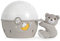 Chicco Next2Stars Luce Notturna per Bambini con Pupazzo - Proiettore Stelle Soffitto per Culla e Lettino Neonati, con Sensore Sonoro, 3 Effetti Luminosi e Musica - 0+ Mesi, Beige
