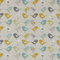 Fryett`s Dekostoff Baumwolle Birds Vögel beige grau mint senf 138cm