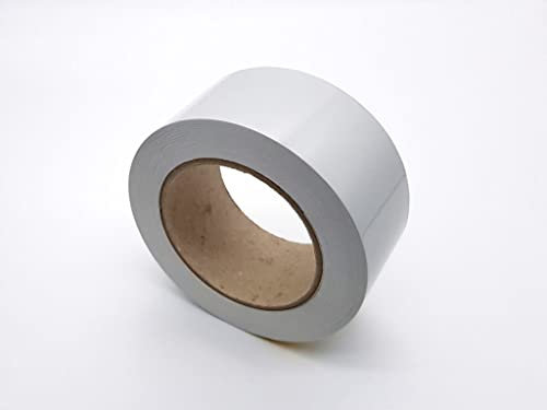 Orafol - Oracal 651 50 mm x 25 m (Laufmeter) Hellgrau Glänzend Autofolie Möbelfolie - Selbstklebend, Autofolie/Möbelfolie/Küchenfolie (50mm x 25m, Hellgrau)