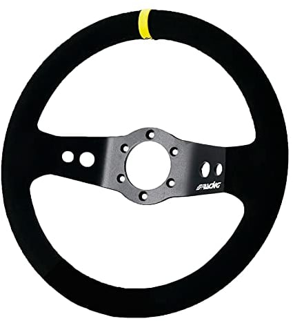 Simoni Racing RALLY Volante Sportivo Rally 320 Universale, Camoscio Nero