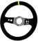 Simoni Racing RALLY Volante Sportivo Rally 320 Universale, Camoscio Nero