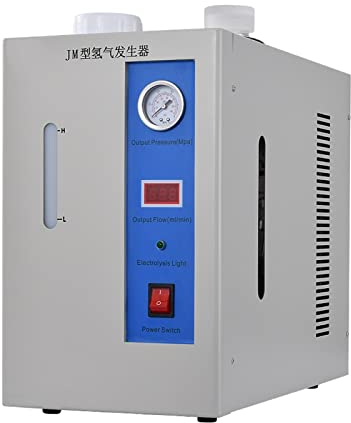 ZHELLY Qualitätswerkzeuge JM500 Wasserstoffgenerator Tragbares Wasserstoffgaserzeugungsgerät 99,999% Reiner Wasserstoffgenerator 260 W 0,4 MPa 0-500 ml/min