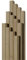 STEGU Lamellen Set LINEA, 12er-Set, Vielseitig Montierbare Wandlamellen, Verbesserung der Akustik, Einfach Anzupassen, Geeignet für Wohn- und Geschäftsräume, Eiche, 275 x 2,8 x 3,7 cm