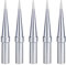 Bestgle 5pcs Soldering Iron Tips ETO 0.8mm Replacement Tip Compatible with Weller WESD51 WES51 PES51