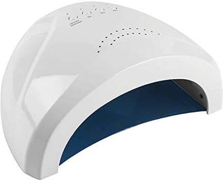 48W Lampada LED UV Unghie, Fornetto Unghie Professionale, Lampada per Unghie per Manicure/Pedicure con 3 Timer per Manicure/Pedicure Permanente Smalto Semipermanente (Color : B)
