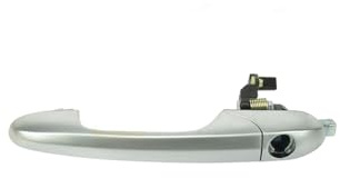 CG94 - Maniglia Esterna Anteriore per Alfa Romeo 147 2000-2004 | 5 Porte con Foro Blocco Chiave SX | Sinistra Lato Guida | Codice OEM 156073261