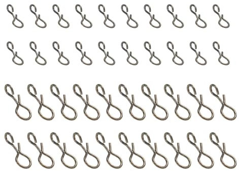 PATIKIL 0.22/ 0.41 Fly Fishing Snaps, 100 Pack Stainless Steel Quick Change No Knot Fast Snap Lure Connector for Jigs Lures Fishing Clips Freshwater Saltwater, Black (Size: S/M)