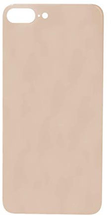 Glass Back Compatible With iPhone 8 Plus Plain in Rose Gold