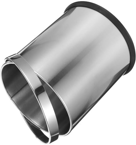 Cabilock Poubelle Acier Pour Salle De Bain Cuisine Et Bureau Conteneur à Déchets Pratique Et Élégant Avec Capacité Accessoire Maison Multifonctionnel