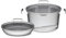 G21 Gourmet Miracle Batterie de cuisine 4 pièces avec passoire en acier inoxydable et Greblon