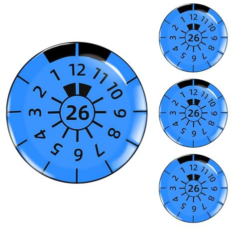 Autoaufkleber – runde Fahrzeug-Aufkleber, Autofenster-Aufkleber, wasserdichte Nummernschild-Dekoration, Auto-Aufkleber für die meisten Fahrzeuge