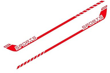 Conpert Auto Aufkleber für Audi TT, Sport Racing Stripes Autotür Seitenschweller Aufkleber Abziehbild Dekoration