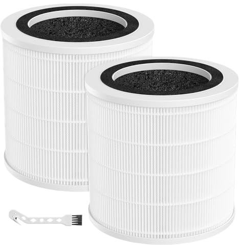H7127 Ersatzfilter Kompatibel mit GoveeLife H7127 Mini Luftreiniger 3-in-1 H13 Ersatz HEPA Filter mit Vorfilter und Aktivkohlefilter, 2 Stück