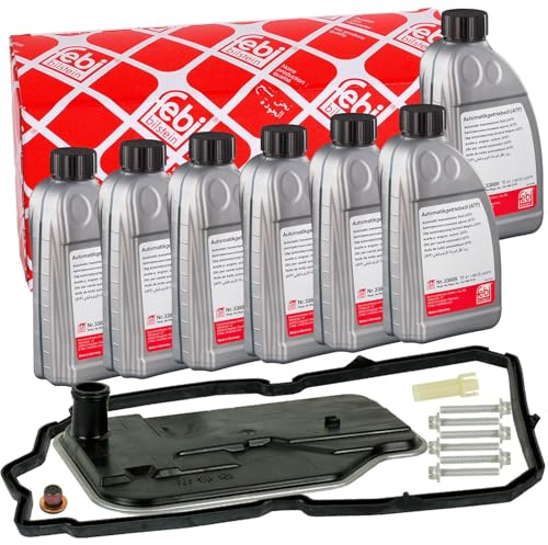 Febi 100250 Ölwechsel Automatikgetriebe+ATF Öl Blau 7 Gang | 100250+33889 für 722.9