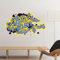 Graffiti Street Kultur Hip-Hop Rock und Roll Mülleimer Box Art Illustration Muster Abnehmbare Wand Aufkleber art Aufkleber Wandbild DIY Tapete für Raum Aufkleber 40cm