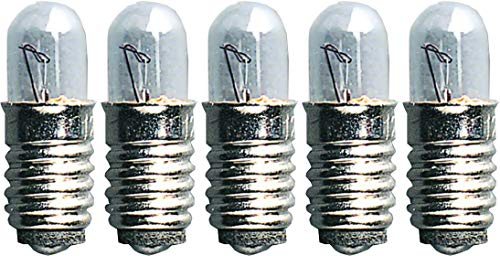 Star Trading 387-56 Ersatzbirnchen E5 12V / 0,8 W, 5 Stück auf Karte