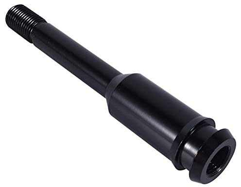 Schaltknauf Extender, 5in Car Shift Knob Extender Bent Schalthebel Verlängerung Schaltknauf Shift Gerade Schaltgestänge Extender für T4 1990-2003 (Schwarz)