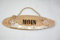 Reinhold W. Heim GmbH & Co. KG Schild Moin 36x10cm Holz mit Muscheln, Seestern und Sand
