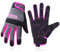HLDD HANDLANDY Damen Utility Arbeitshandschuhe, ultraleichte Sicherheits-Arbeitshandschuhe, Mechaniker-Gartenarbeit, DIY-Arbeitshandschuhe mit Touchscreen (L, rosa)