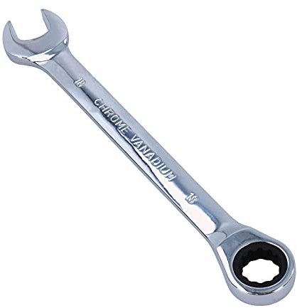 AB Tools-US Pro 18mm Metric MM Combination Gear Ratchet Spanner Wrench 72 Teeth