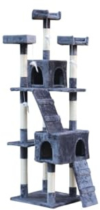 GLORIA 8432288111888 Scraper und Katzen Zentrum Spielen - Nil, Gris, 800 g