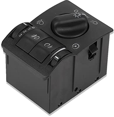 Akozon Auto Hauptlichtschalter, 6240097 Licht Scheinwerfer Nebelscheinwerfer Hauptlichtschalter Control Fit für OPEL Astra G 1999-2008