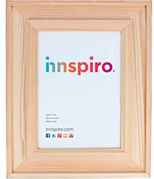 INNSPIRO Rahmen aus massivem Kiefernholz mit Rückseite 4,5 cm. Zierleiste 30 x 40 cm.