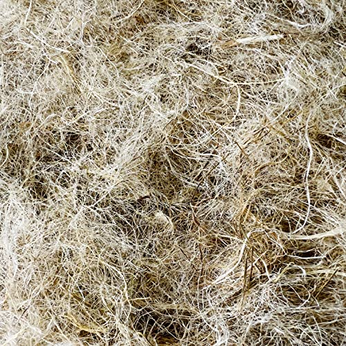 pemmiproducts Hamsternest, Nestmaterial aus 100% Hanf, 500g (29,90 €/kg) Hamsterwolle, Nistmaterial für Nager und Vögel, Vogelnesthilfe, Hamsterwatte, Nachfüllset Insektenhotel, Hummelwolle