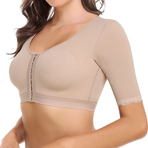 Joyshaper Femme Manchons de Compression Bras Haut Sculptant Femme Bras Manches Haut Corps Gilet de Compression Maintien Dos Épaule Dorsale