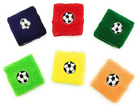 12 x Schweißband Fußball Pulswärmer WM Mitgebsel Fußballfan