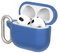 RHINOSHIELD AirPods Case mit Karabiner kompatibel mit Apple [Airpods 3] | Fallschutz in Militärqualität, Kratzfest, kabelloses Aufladen - [Kobaltblau, Standard Set]