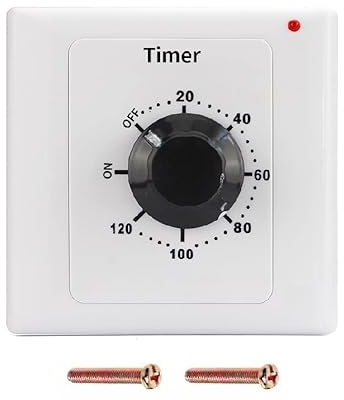 Switian CA 220 V 15 A 120 min bomba de alta potencia temporizador mecánico interruptor de tiempo control de cuenta regresiva