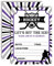 Amanda Creation Purple & Grey Hockey-Geburtstagsparty-Einladungen, 12,7 x 17,8 cm, mit 20 weißen Umschlägen