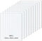 Taiyeestar 10 pièces 180 x 130 x 2 mm Plaque Acrylique Transparente, Feuille de Plastique Plaque Transparent pour Remplacement du Verre du Cadre Photo, DIY Projets, Peintures