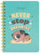 Mr. Wonderful - A5 Notebook 3D Dog - Never stop dreaming