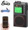 Raddy RF75A APP Control Kurzwellenradio, tragbarer AM/FM/VHF/SW-Empfänger mit BT, wiederaufladbares Taschenradio mit 3 M Drahtantenne