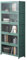 Curio Vitrine, 5-stöckige Vitrine, Vitrine mit Acryl-Schranktür, Vitrinen aus natürlichem Bambus für Sammlerstücke, Aufbewahrungsschränke und Bücherregal (Größe: 172 x 60 x 32 cm)