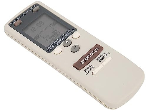 Akozon Mando a Distancia de Repuesto para Aire Acondicionado AR-BB1 AR-AB10 AR-DB5, Controlador Duradero y Conveniente con Amplia Compatibilidad