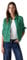 CECIL Damen B212236 Kurze Cordjacke, Malachite Green, XL