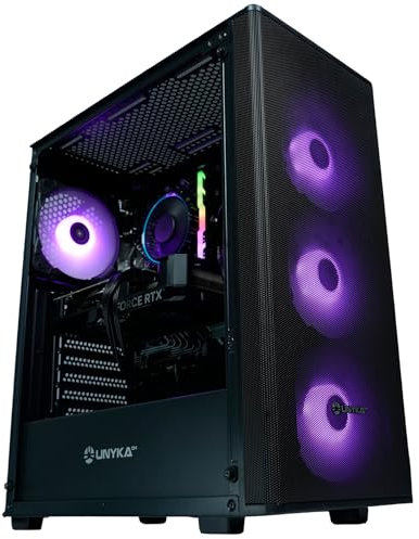 Epical-Q Ordenador sobremesa Gaming Mais Intel Core i5 12400F, 16GB, 1TB SSD, RTX 4060 + Windows 11 Home