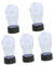 Artibetter 5st Fußballschädellichter Led-nachtlicht Halloween-wohndekoration Nachtlicht Innenlampe Haushaltsdekoration Halloween-skelett Leuchtender Fußball Mini-fußball Acryl
