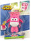 Super Wings - Transformations-Flugzeug Dizzy in Rosa-Weiß, ca. 12 cm große Spielfigur für Kinder, verwandelbares Spielzeug-Flugzeug und Roboterfigur