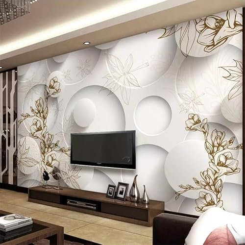 Fotomurales Retro Abstracto Pared 3D Papel Tapiz pintado tejido no tejido Decoración de Pared decorativos Murales moderna de Diseno Fotográfico 430cm×300cm (ancho x alto)