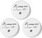 Fuers Wassermelder Wassersensor 3 Stück Wassermelder Wasseralarm mit Batterie 90dB Wasserstandssensor Wasserwächter Wasserstandsmelder Wasserwarner für Keller, Badezimmer, Waschküche, und Küchen